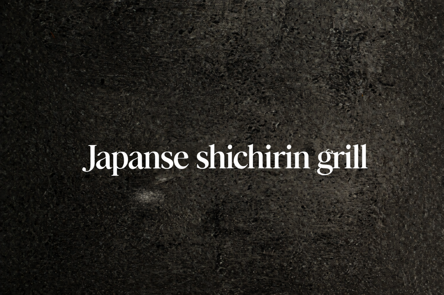Japanse shichirin grill